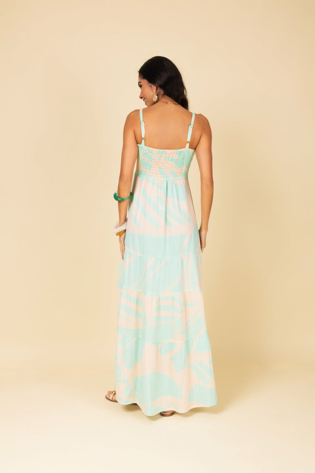 Refreshing Multicolour Maxi Dress